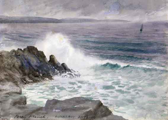 RUNKERRY, COUNTY ANTRIM by William Percy French (1854-1920) (1854-1920) at Whyte's Auctions