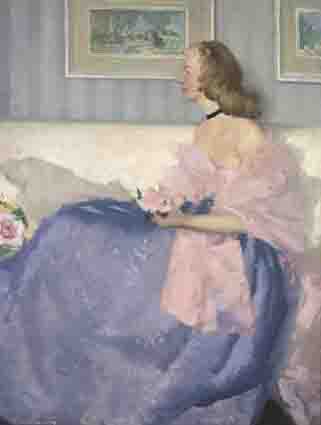 THE PINK CAMILLIA by Henry Robertson Craig RHA (1916-1984) at Whyte's Auctions