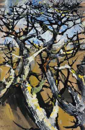 LANDSCAPE WITH THORN by Kenneth Webb RWA FRSA RUA (b.1927) at Whyte's Auctions