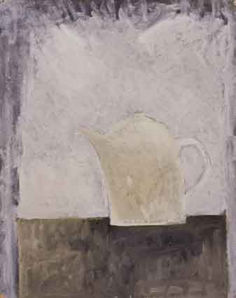WHITE COFFEE POT by Charles Brady HRHA (1926-1997) at Whyte's Auctions