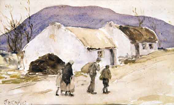 EMIGRANTS LEAVING HOME by James Humbert Craig RHA RUA (1877-1944) at Whyte's Auctions