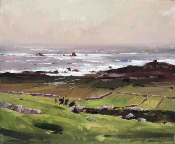 ROSGUIL, COUNTY DONEGAL by Robert Taylor Carson HRUA (1919-2008) at Whyte's Auctions