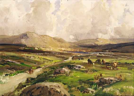 LOUGH ANURE, COUNTY DONEGAL by James Humbert Craig RHA RUA (1877-1944) at Whyte's Auctions