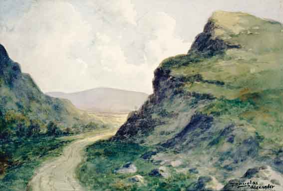 THE PASS OF KEIM-ON-EIGH [sic], COUNTY CORK by Douglas Alexander (1871-1945) at Whyte's Auctions