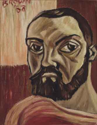 SELF PORTRAIT by Christy Brown (1932-1981) at Whyte's Auctions