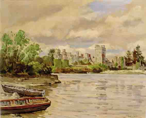 ASHFORD CASTLE by Robert Taylor Carson HRUA (1919-2008) at Whyte's Auctions