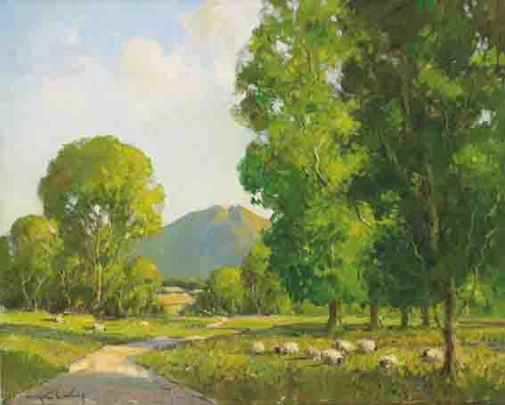 SUMMER, CASTLEWELLAN, COUNTY DOWN by Maurice Canning Wilks RUA ARHA (1910-1984) RUA ARHA (1910-1984) at Whyte's Auctions