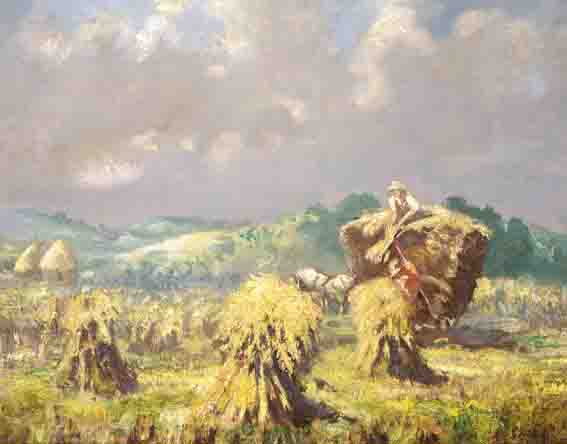 HAYMAKING by Se�n O'Sullivan RHA (1906-1964) at Whyte's Auctions