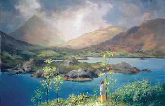 GAZING OVER THE LOUGH at Whyte's Auctions