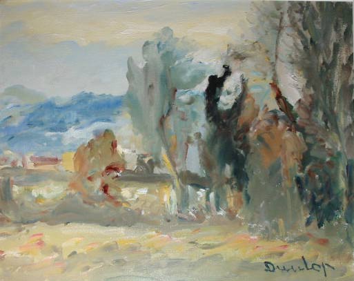 WINTER LANDSCAPE by Ronald Ossory Dunlop RA RBA NEAC (1894-1973) at Whyte's Auctions