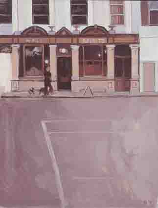SKETCH OF ROBINSON'S BAR, OPPOSITE THE EUROPA! by Hector McDonnell ARUA (b.1947) at Whyte's Auctions