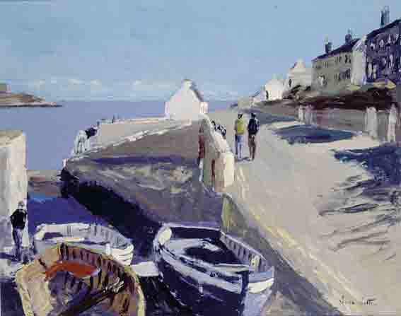 COLIEMORE HARBOUR, DALKEY, COUNTY DUBLIN by Ivan Sutton (b.1944) at Whyte's Auctions