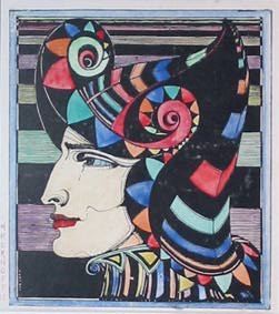 HARLEQUIN by Harry Kernoff RHA (1900-1974) at Whyte's Auctions