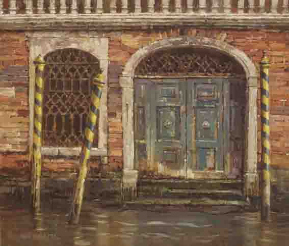 VENICE, TUESDAY'S COLOURS by Mark O'Neill sold for 3,600 at Whyte's Auctions