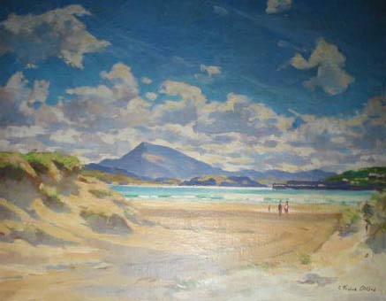 DOWNINGS STRAND by Robert Taylor Carson HRUA (1919-2008) at Whyte's Auctions