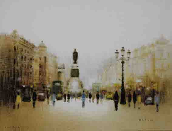 O'CONNELL STREET, DUBLIN by Anthony Robert Klitz (1917-2000) (1917-2000) at Whyte's Auctions