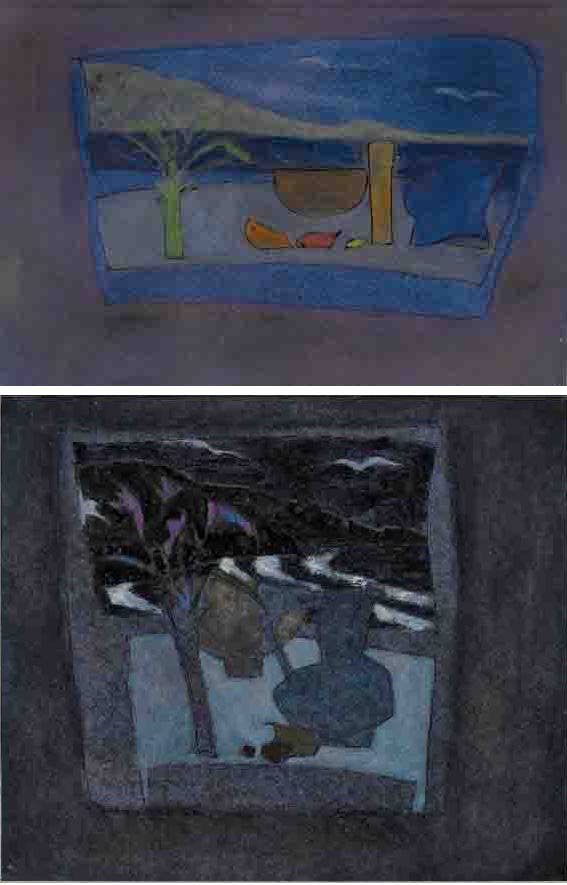 EVENING WINDOW BY THE SEA and MORNING WINDOW BY THE SEA (A PAIR) by Jane O'Malley sold for �1,500 at Whyte's Auctions