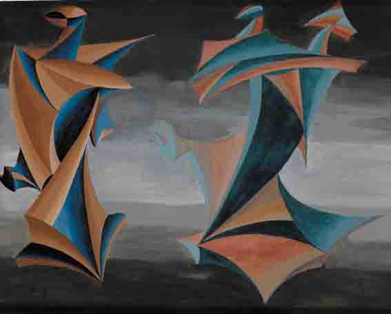 DANCING FORMS by Colin Middleton MBE RHA (1910-1983) at Whyte's Auctions