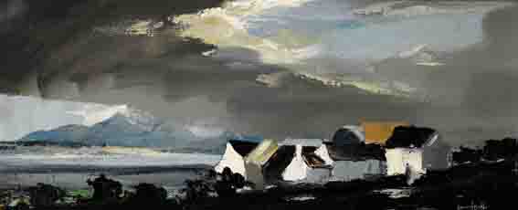 THE MOURNES FROM TYRELLA by Kenneth Webb RWA FRSA RUA (b.1927) at Whyte's Auctions