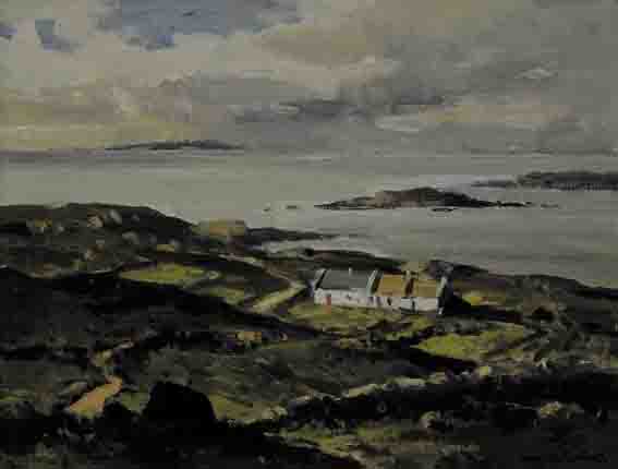ON THE ATLANTIC DRIVE, COUNTY DONEGAL by Maurice Canning Wilks RUA ARHA (1910-1984) at Whyte's Auctions