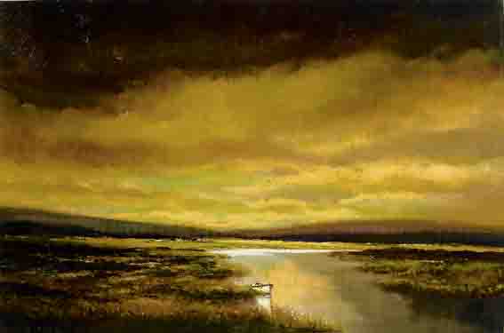 BALLYNAHINCH RIVER, CONNEMARA by Norman J. McCaig (1929-2001) (1929-2001) at Whyte's Auctions