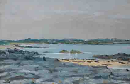 EARLY MORNING, MANNIN BAY by Maurice MacGonigal PRHA HRA HRSA (1900-1979) at Whyte's Auctions