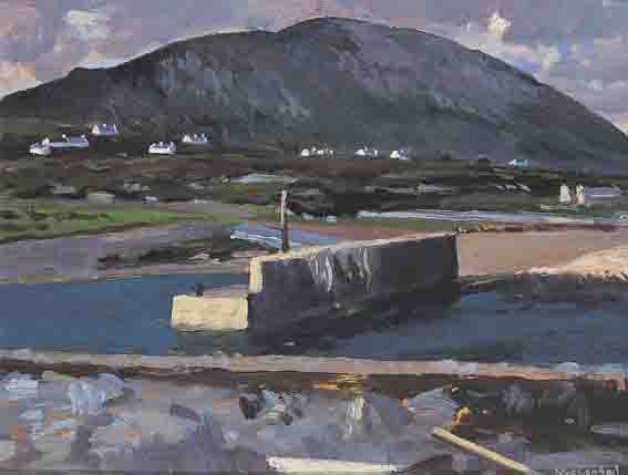 GORTEEN, COUNTY GALWAY by Maurice MacGonigal PRHA HRA HRSA (1900-1979) PRHA HRA HRSA (1900-1979) at Whyte's Auctions