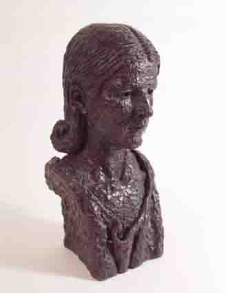 HEAD OF A GIRL by Laurence Campbell RHA (1911-1964) at Whyte's Auctions