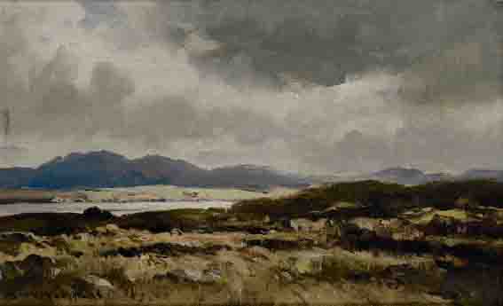 LANDSCAPE NEAR DOWNINGS, COUNTY DONEGAL by Maurice Canning Wilks RUA ARHA (1910-1984) RUA ARHA (1910-1984) at Whyte's Auctions