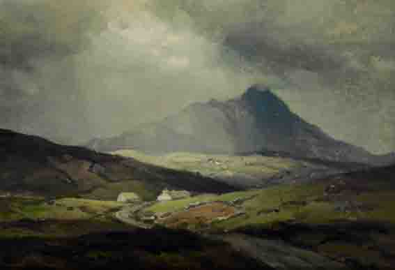 CROAGH PATRICK, COUNTY MAYO by Charles J. McAuley sold for �2,000 at Whyte's Auctions