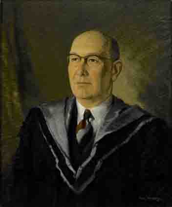 PORTRAIT OF A. H. R. BALL ESQUIRE by Frank McKelvey RHA RUA (1895-1974) RHA RUA (1895-1974) at Whyte's Auctions