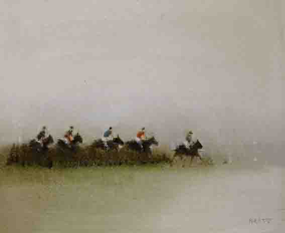 HORSE RACE by Anthony Robert Klitz (1917-2000) (1917-2000) at Whyte's Auctions