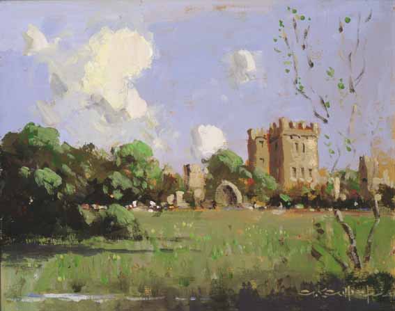BLARNEY CASTLE, COUNTY CORK by George K. Gillespie RUA (1924-1995) RUA (1924-1995) at Whyte's Auctions