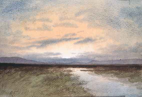BOG LANDSCAPE by William Percy French (1854-1920) (1854-1920) at Whyte's Auctions