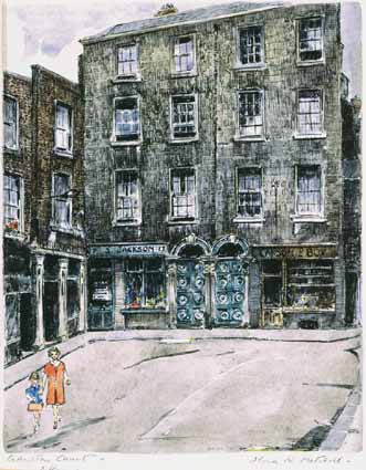 CRAMPTON COURT, DUBLIN by Flora H. Mitchell (1890-1973) at Whyte's Auctions