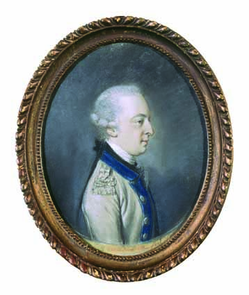 A PORTRAIT, THOUGHT TO BE LIEUTENANT-COLONEL SIR GEORGE OSBORN, BT by Hugh Douglas Hamilton RHA (1739-1808) at Whyte's Auctions