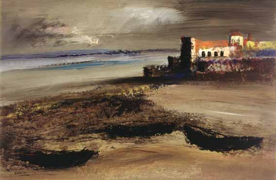 THE FORTRESS (BUNCRANA, COUNTY DONEGAL) by Daniel O'Neill (1920-1974) (1920-1974) at Whyte's Auctions