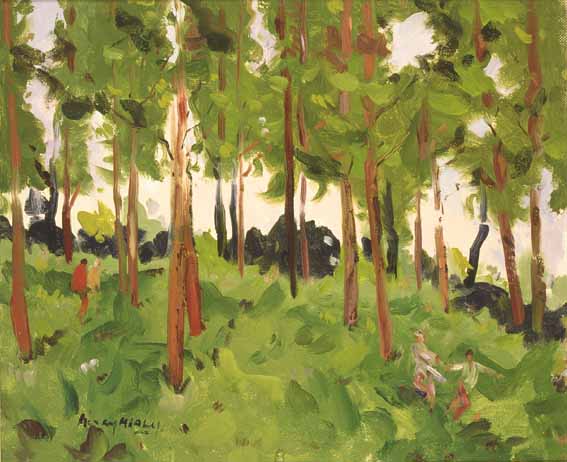 EDGE OF THE FOREST by Henry Healy RHA (1909-1982) at Whyte's Auctions