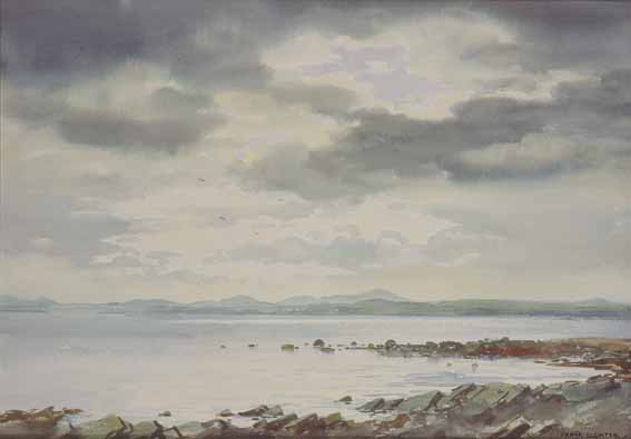 STRANGFORD LOUGH, COUNTY DOWN by Frank Egginton RCA (1908-1990) at Whyte's Auctions