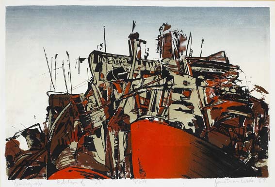 PORT, RINGSEND I and RINGSEND II (SET OF 3) by Jonathan Wade (1941-1973) (1941-1973) at Whyte's Auctions