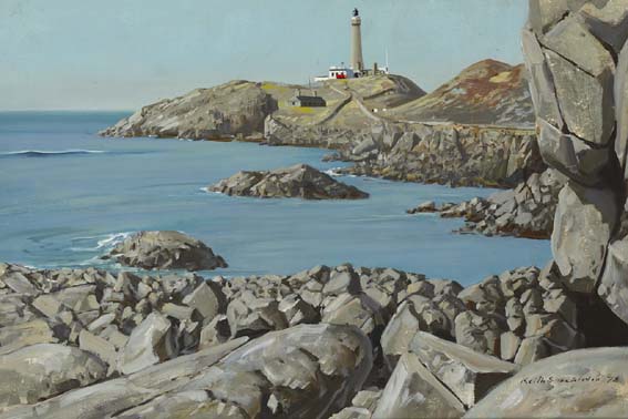 ARDNAMURCHAN POINT by Keith Shackleton (b.1923) at Whyte's Auctions