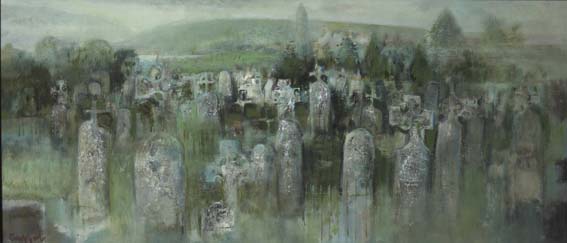 ROCKY FORT OF MAYO by George Campbell RHA (1917-1979) at Whyte's Auctions