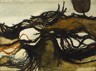 EMPTY HILL, 1959 by William Crozier sold for �3,600 at Whyte's Auctions