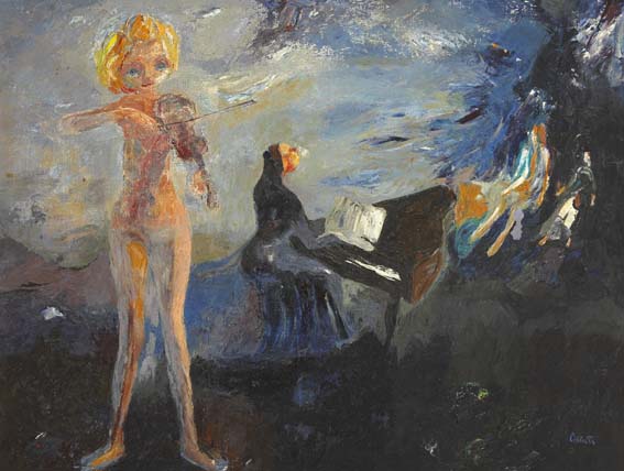 MUSIC by Colin Middleton MBE RHA (1910-1983) at Whyte's Auctions