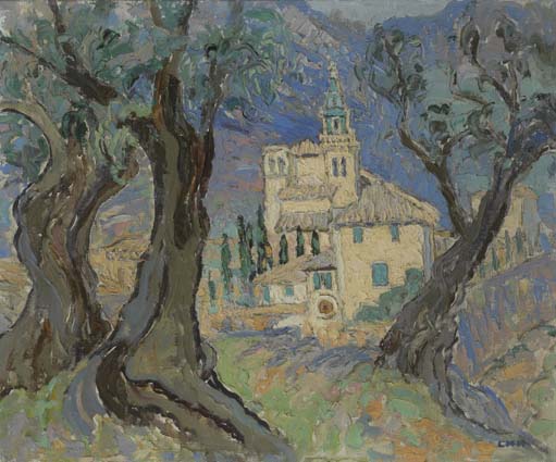 THE MONASTERY, VALDEMOSA by Letitia Marion Hamilton RHA (1878-1964) at Whyte's Auctions