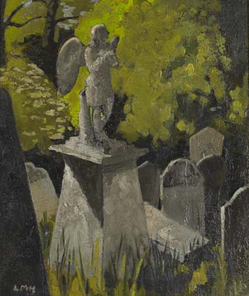 COUNTRY CHURCHYARD by Letitia Marion Hamilton RHA (1878-1964) at Whyte's Auctions