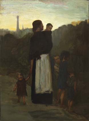 A YOUNG IRISH MOTHER by Mary Duncan sold for �4,400 at Whyte's Auctions