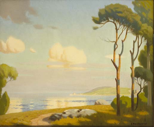 COASTAL LANDSCAPE by Nassau Blair Browne RHA (1867-1940) at Whyte's Auctions