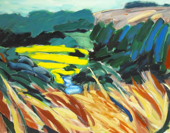 RIVER AT AUGHAVANAGH by Robert Armstrong ANCAD (b.1953) at Whyte's Auctions