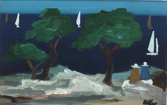 LOOKING OUT TO SEA by Markey Robinson (1918-1999) at Whyte's Auctions